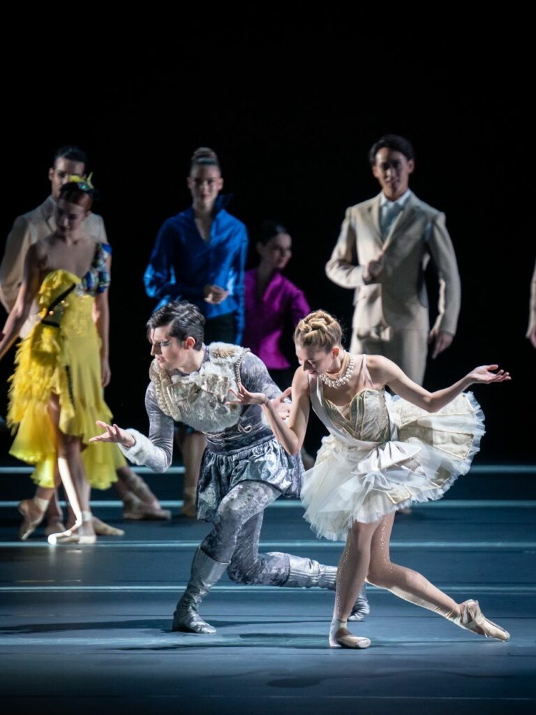 13. M.Furnica (Tomcat) and E.Ledán (Cat), “The Sleeping Beauty” by M.Schläpfer and M.Petipa, Vienna State Ballet 2022 © Vienna State Ballet / A.Taylor 
