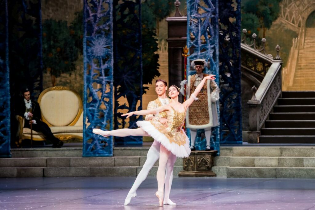 9. G.Á.Balázsi (Prince) and M.Beck (Marie), “The Nutcracker” by W.Eagling and T.Solymosi, Hungarian National Ballet & Hungarian National Ballet Institute 2022 © V.Berecz