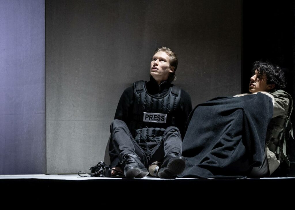 4. L.Giesenberg (Photographer) and L.Musin (A Young Soldier), “Dona Nobis Pacem” by J.Neumeier, Hamburg Ballet 2023 © K.West