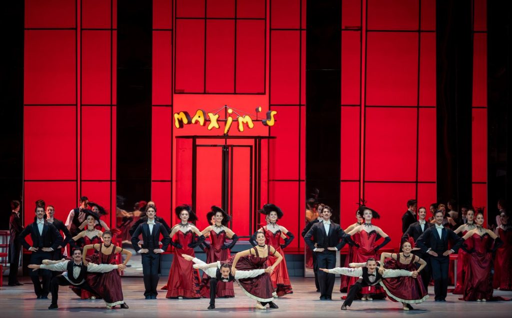 5. Ensemble, “Die Fledermaus” by R.Petit, Vienna State Ballet 2025 © Vienna State Ballet/A.Taylor