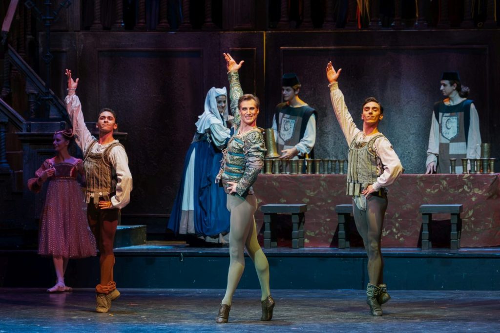 7. M.Radziush (Tybalt) and ensemble, “Romeo and Juliet” by L.Seregi, Hungarian National Ballet 2025 © A.Nagy/Hungarian State Opera