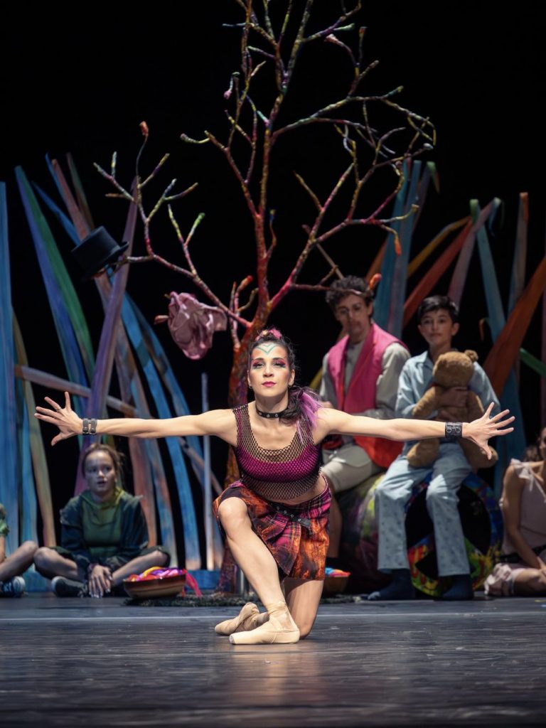 7. T.Ferreira Luiz (Tiger Lily) and ensemble, “Peter Pan” by V.Orlić, Vienna State Ballet/Volksoper Wien 2025 © A.Taylor