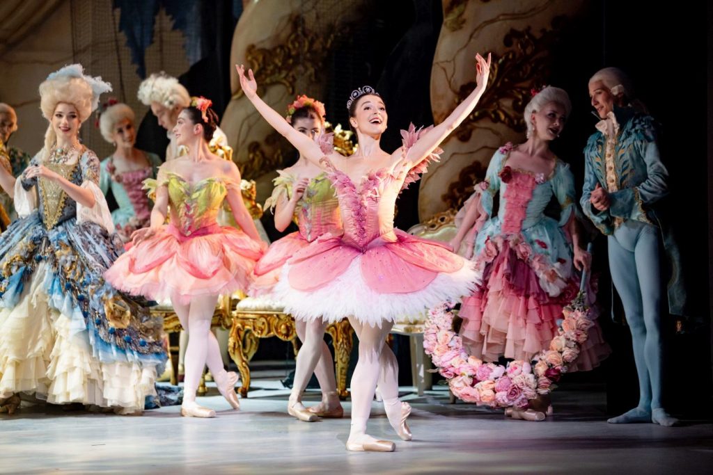 1. B.Bemet (Princess Aurora) and ensemble, “The Sleeping Beauty” by D.McAllister after M.Petipa, The Australian Ballet 2025 © D.Boud 