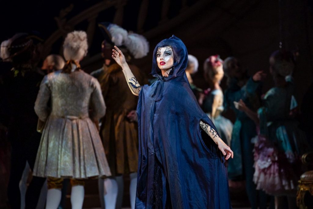 3. K.Sonnekus (Carabosse) and ensemble, “The Sleeping Beauty” by D.McAllister after M.Petipa, The Australian Ballet 2025 © D.Boud