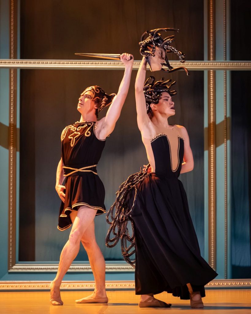 5. A.Fougères (Perseus) and O.Poropat (Medusa), “Marie Antoinette” by T.Malandain, Vienna State Ballet 2025 © Vienna State Ballet/A.Taylor