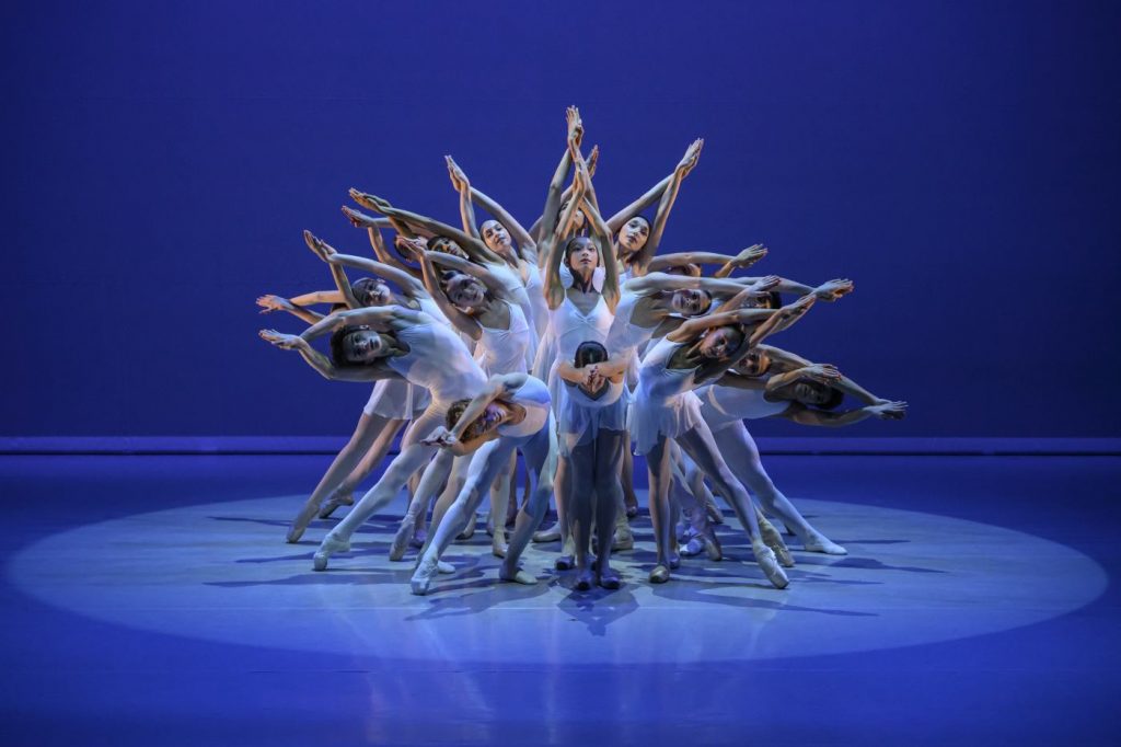 7. Students of the Academy Princess Grace, “Andante” by R.Vogel, L’Académie Princess Grace 2025 © A.Blangero