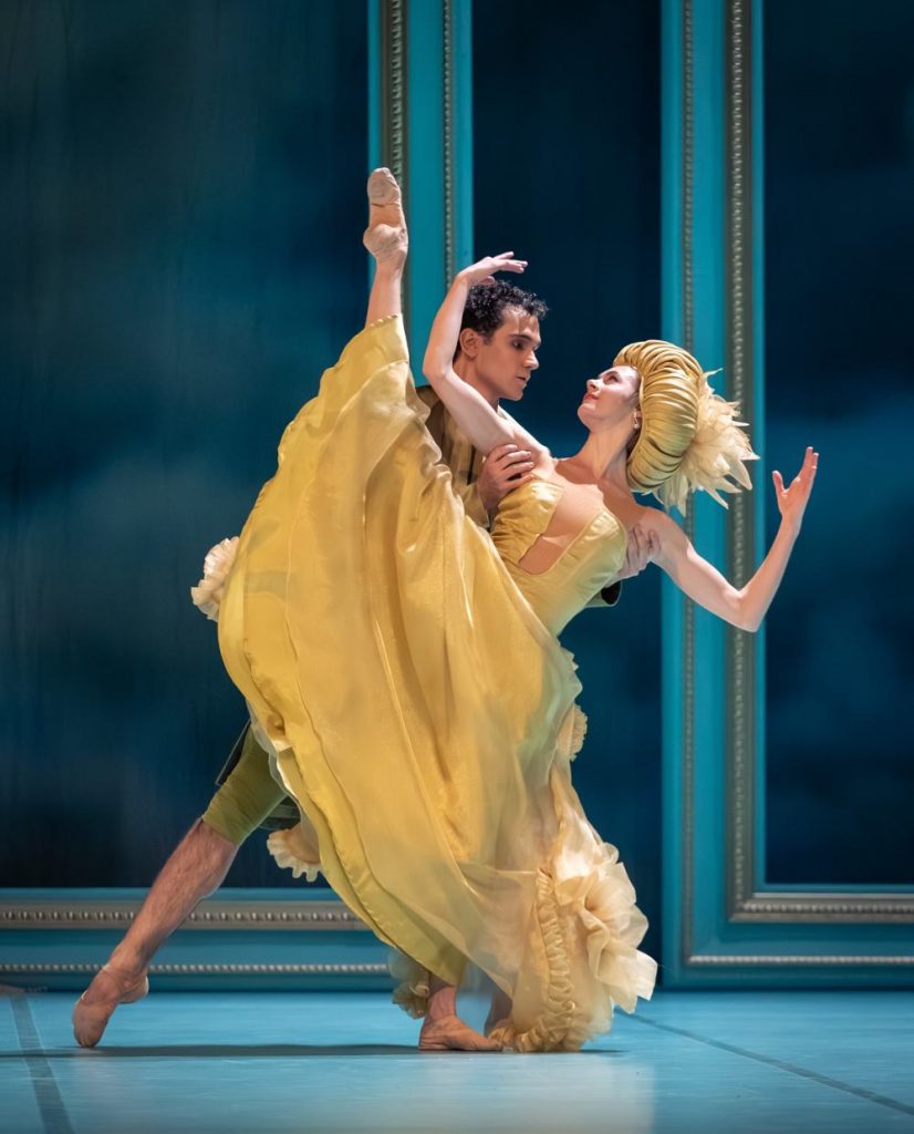 7. E.Bottero (Marie Antoinette) and A.Garcia Torres (Ludwig XVI), “Marie Antoinette” by T.Malandain, Vienna State Ballet 2025 © Vienna State Ballet/A.Taylor