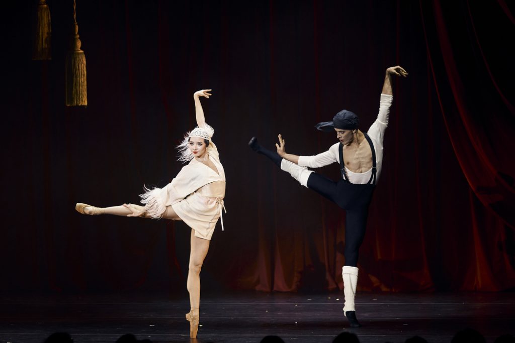 23. E.Kokoreva (Anna Pavlova) and I.Gainutdinov (Mikhail Mordkin), “Pavlova” by P.Glukhov, MuzArts 2025 © Diaghilev P.S. Festival/M.Vilchuk