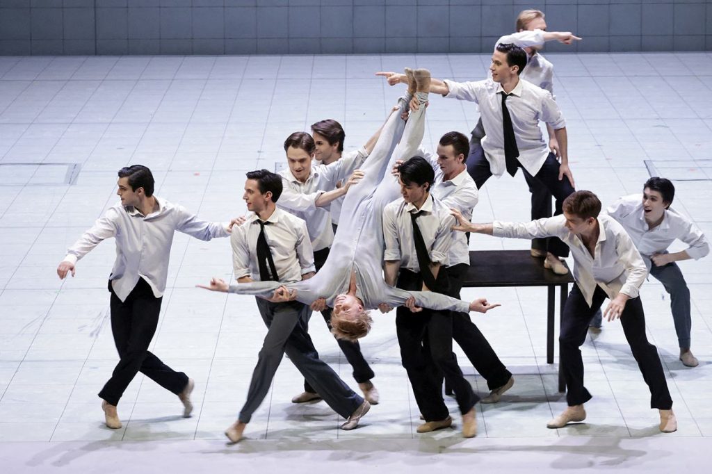 4. M.Kryuchkov (Ivan Bezdomny) and ensemble, “Master and Margarita” by E.Clug, Bolshoi Ballet 2026 © Bolshoi Theatre/D.Yusupov