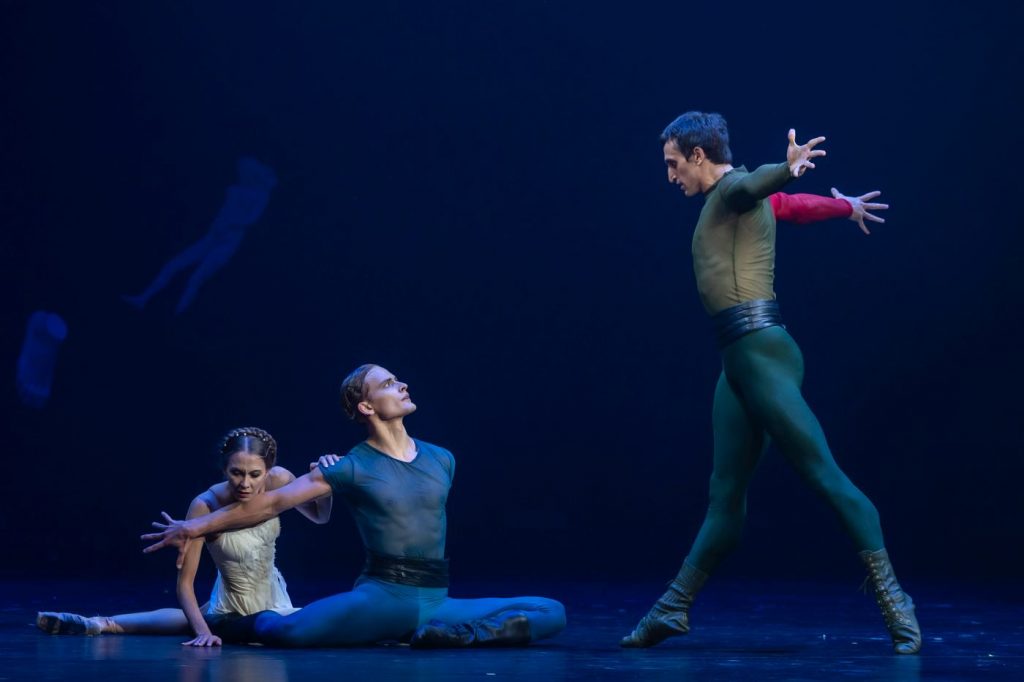 51. A.Stashkevich (Francesca), I.Gainutdinov (Paolo), and E.Gerashchenko (Giovanni); “Francesca da Rimini” by Y.Possokhov, MuzArts 2026 © MuzArts/B.Annadurdiev