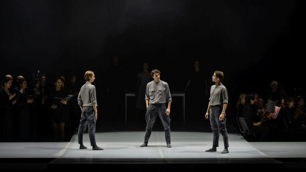 1. P.Sorokin (Yegor’s comrade), A.Putintsev (Yegor Dryomov), and G.Gusev (Yegor`s comrade); “Russian Character” by P.Glukhov, MuzArts 2026 © MuzArts/B.Annadurdiev