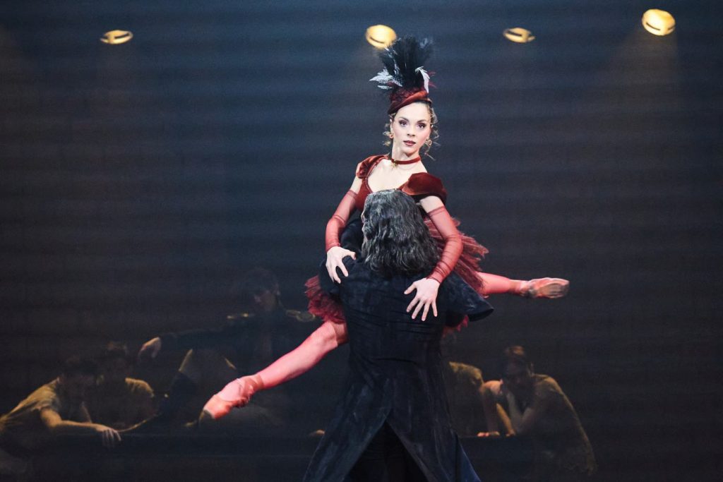 14. E.Mikheecheva (Idalia) and G.Bolsunovsky (The Elder), “Pushkin” by N.Dmitrievsky, Krasnoyarsk Ballet 2026 © E.Koryukin 