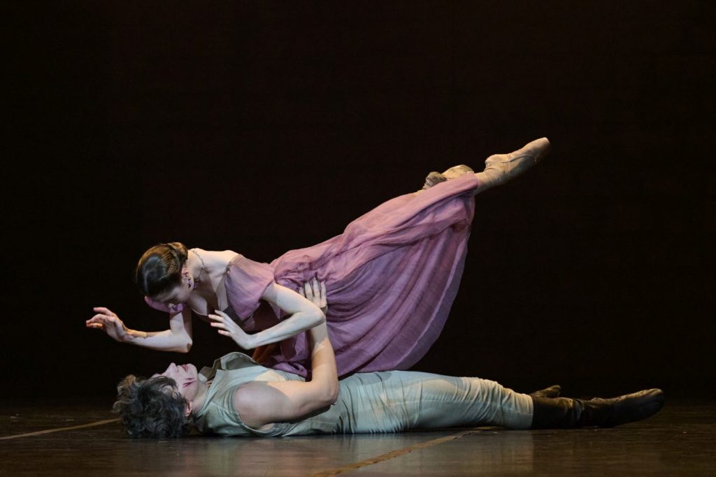 17. G.Botenkov (D’Anthès) and A.Svetlishina (Ekaterina), “Pushkin” by N.Dmitrievsky, Krasnoyarsk Ballet 2026 © E.Koryukin 