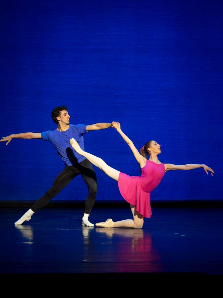 2. G.Aime and G.Fredianelli, “Interplay” by J.Robbins, Vienna State Ballet 2026 © Vienna State Ballet/A.Taylor 