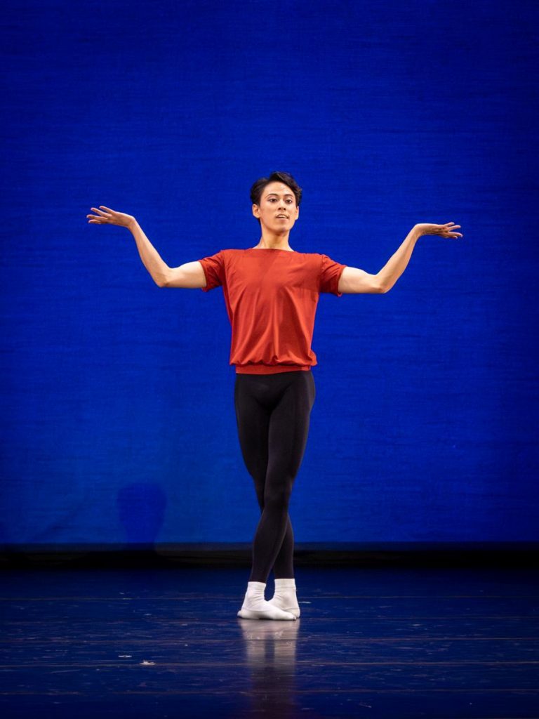1. K.Mitsumori, “Interplay” by J.Robbins, Vienna State Ballet 2026 © Vienna State Ballet/A.Taylor