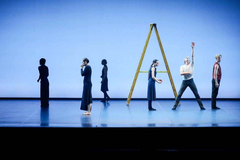 10. M.Galeazzi, I.de Jongh, S.Azzoni, D.Vishneva, M.Rademaker, and S.Henriksen; “Bridge of Sighs” by J.Neumeier, WINNDance 2026, photo courtesy of La Biennale di Venezia © A.Avezzù 