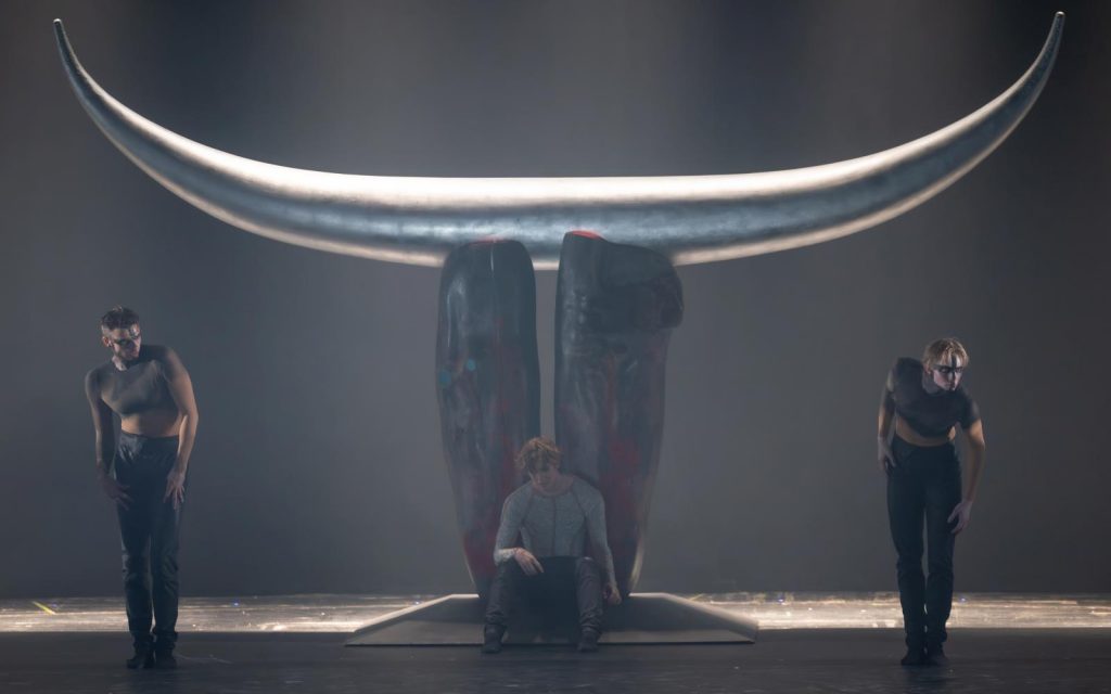 1. D.Potaptsev (Minotaur) and ensemble, “Minotaur” by P.De Bana, MuzArts 2026 © MuzArts/A.Stepanov