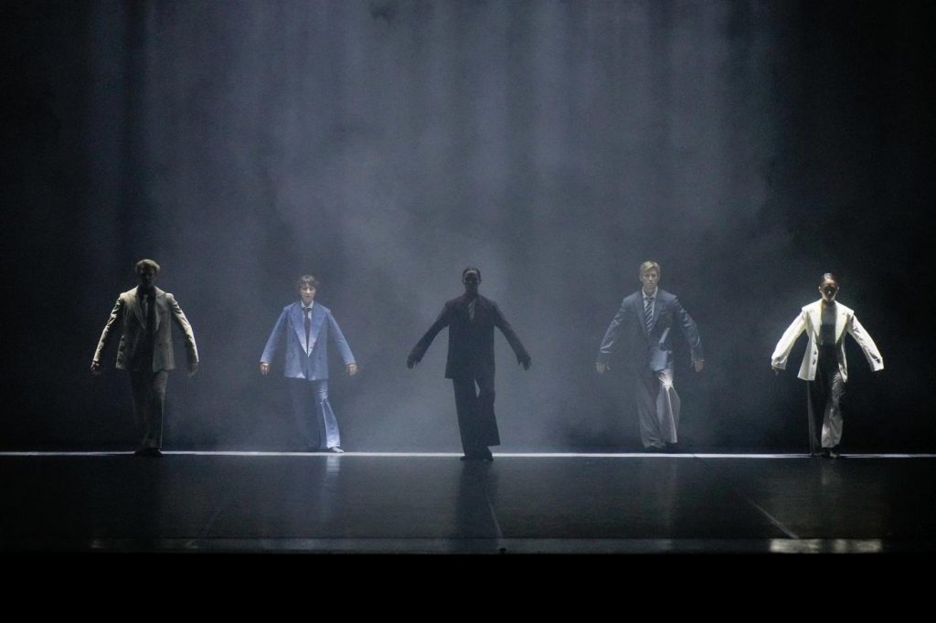  1. M.Rademaker, M.Galeazzi, D.Vishneva, S.Henriksen, and K.Everhart; “Death in Venice” by I. and M.van Opstal, O.R. De Jesús, and R.Behr; WINNDance 2026, photo courtesy of La Biennale di Venezia © A.Avezzù