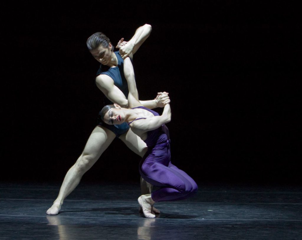 54. M.do Amaral and R.Şucheană, “Two” by H.van Manen, Ballett am Rhein © G.Weigelt