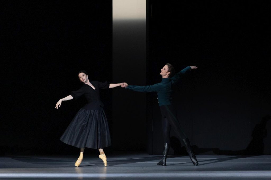 3. E.Mikirticheva (Anna Karenina) and D.Dmitriev (Count Vronsky), “Anna Karenina” by M.Sevagin, Stanislavsky Ballet 2026 © MAMT/K.Zhitkova